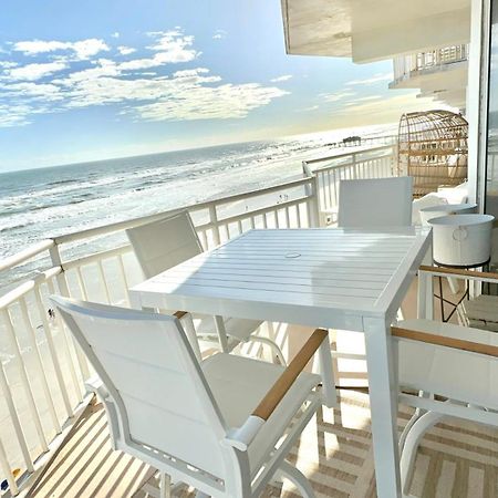 Apartamento Beach Oasis 601 Gorgeous Ocean Front Ocean View For 10 Sleeps Up To 15 Daytona Beach Exterior foto