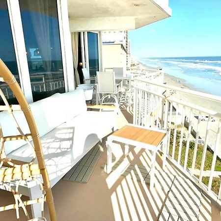 Apartamento Beach Oasis 601 Gorgeous Ocean Front Ocean View For 10 Sleeps Up To 15 Daytona Beach Exterior foto